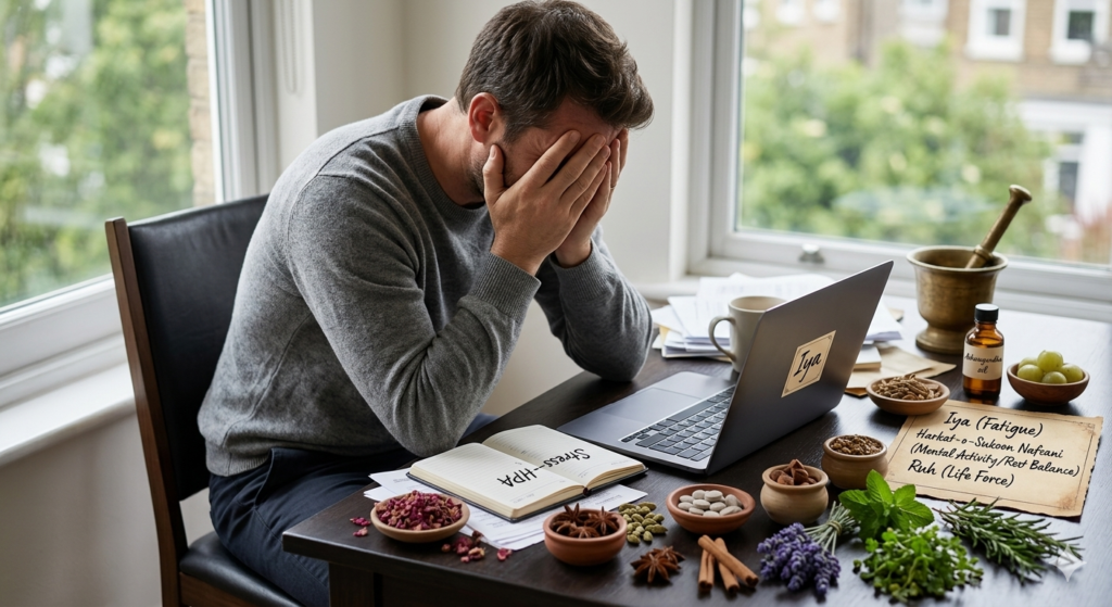 chronic fatigue symptoms concept